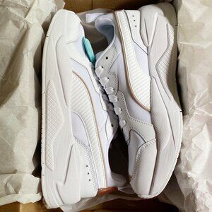 NIB PUMA X-Ray Metallic Women's Sneaker White/Rose Gold Size 9.